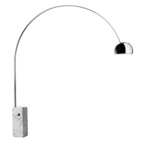 Arco Lamp White inspired by Achille Castiglioni