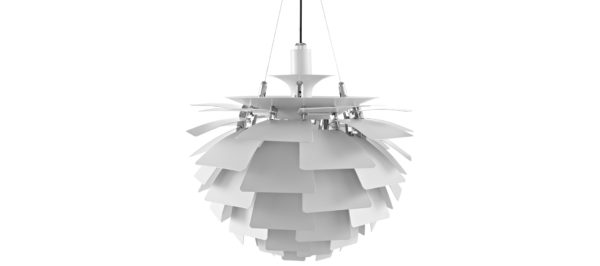 Artichoke Lamp silver Ins by Poul Henningsen