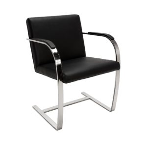 Brno Chair Black Leather
