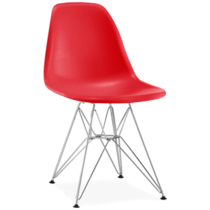 Eames DSR Chair Red insp by Chares Eames