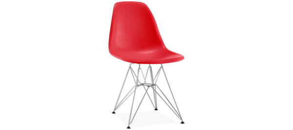 Eames DSR Chair Red insp by Chares Eames