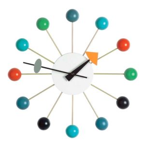 George Nelson - Ball Clock Multicolor - Reproduction