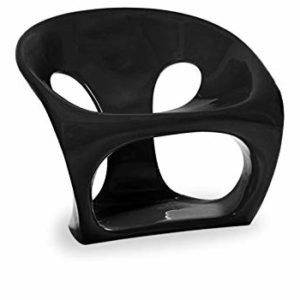 Hara Chair inspired by Giorgio Gurioli Black - Reproduction