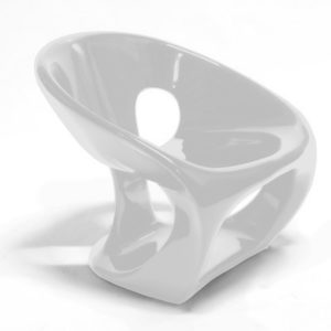 Hara Chair inspired by Giorgio Gurioli White - Reproduction
