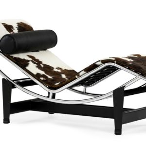Le Corbusier LC4 Chaise Lounge - Pony Leather - Reproduction