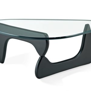 Noguchi Coffee Table Black Base insp by Isamu Noguchi