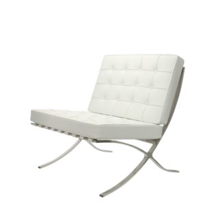 Barcelona Chair White